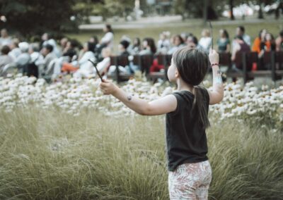 Fotografia z podujatia v rámci celomestského festivalu Bratislavské kultúrne leto