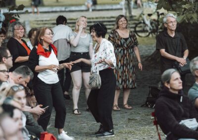 Fotografia z podujatia v rámci celomestského festivalu Bratislavské kultúrne leto