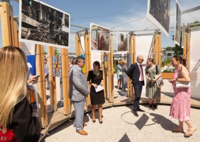 Fotografia z podujatia v rámci celomestského festivalu Bratislavské kultúrne leto