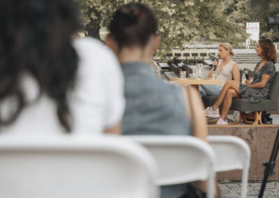 Fotografia z podujatia v rámci celomestského festivalu Bratislavské kultúrne leto