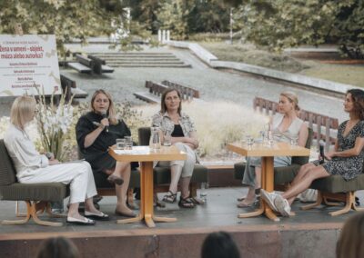 Fotografia z podujatia v rámci celomestského festivalu Bratislavské kultúrne leto