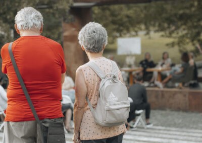 Fotografia z podujatia v rámci celomestského festivalu Bratislavské kultúrne leto
