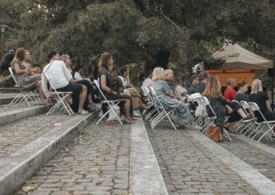 Fotografia z podujatia v rámci celomestského festivalu Bratislavské kultúrne leto