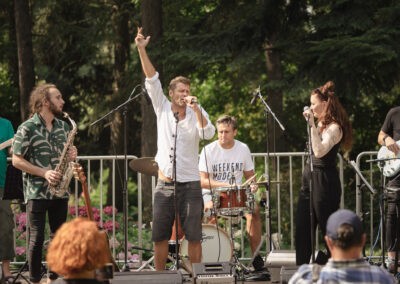 Fotografia z podujatia v rámci celomestského festivalu Bratislavské kultúrne leto