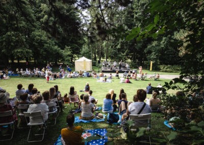 Fotografia z podujatia v rámci celomestského festivalu Bratislavské kultúrne leto