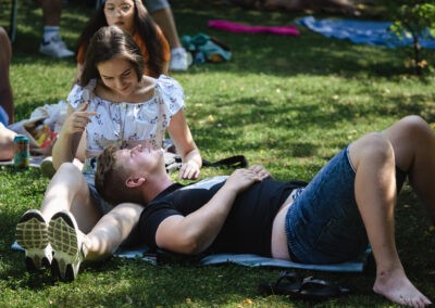 Fotografia z podujatia v rámci celomestského festivalu Bratislavské kultúrne leto