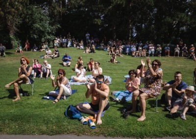 Fotografia z podujatia v rámci celomestského festivalu Bratislavské kultúrne leto