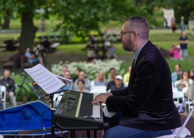 Fotografia z podujatia v rámci celomestského festivalu Bratislavské kultúrne leto