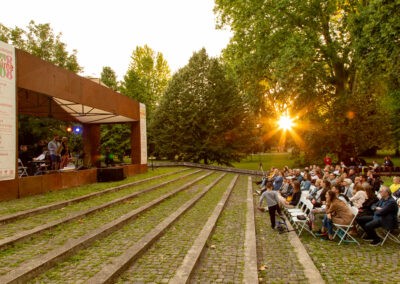 Fotografia z podujatia v rámci celomestského festivalu Bratislavské kultúrne leto