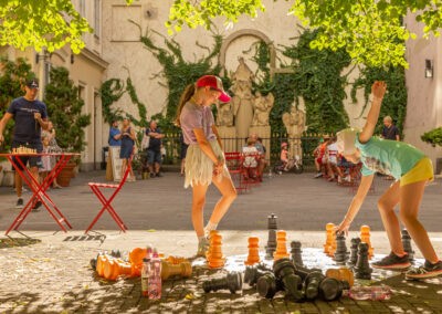 Fotografia z podujatia v rámci celomestského festivalu Bratislavské kultúrne leto
