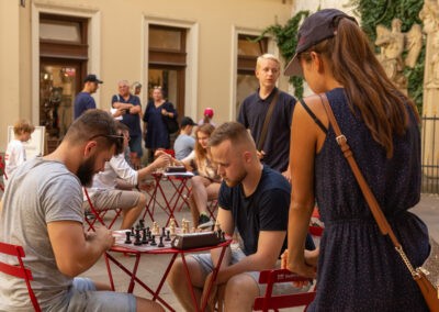 Fotografia z podujatia v rámci celomestského festivalu Bratislavské kultúrne leto