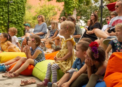 Fotografia z podujatia v rámci celomestského festivalu Bratislavské kultúrne leto