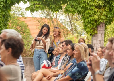 Fotografia z podujatia v rámci celomestského festivalu Bratislavské kultúrne leto
