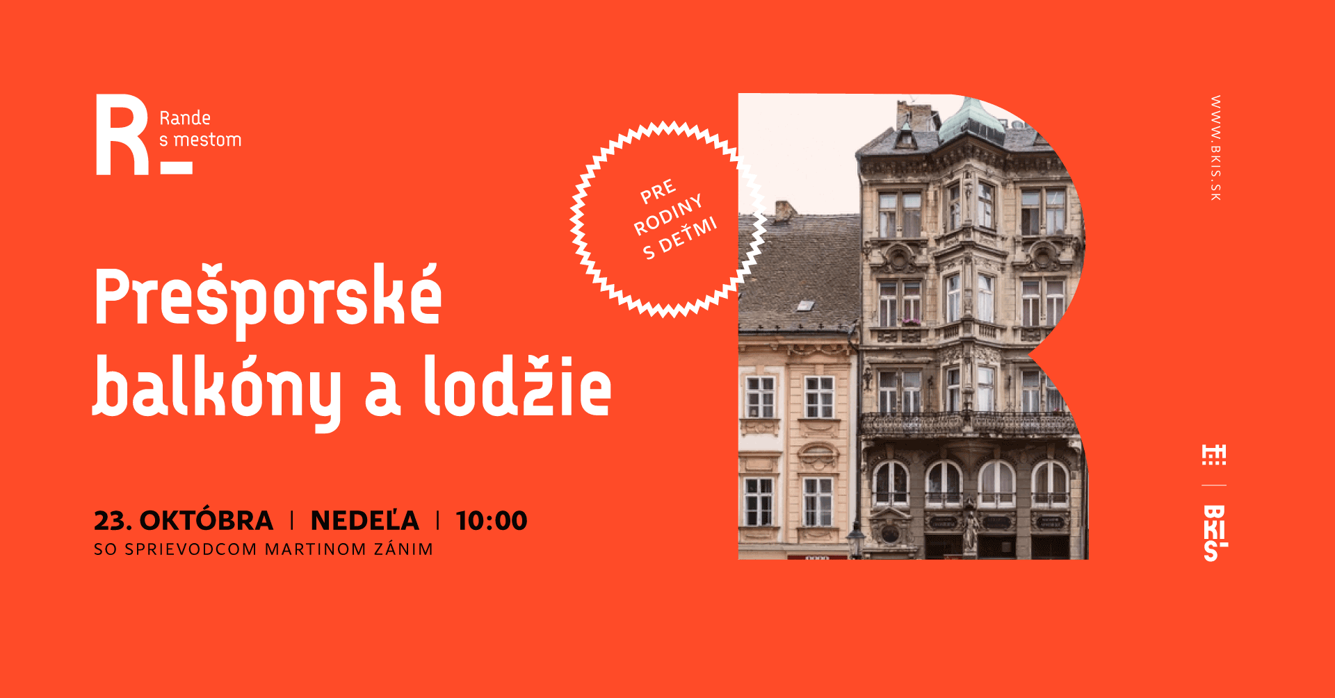 Rande s mestom pre rodiny s deťmi: Prešporské balkóny a lodžie