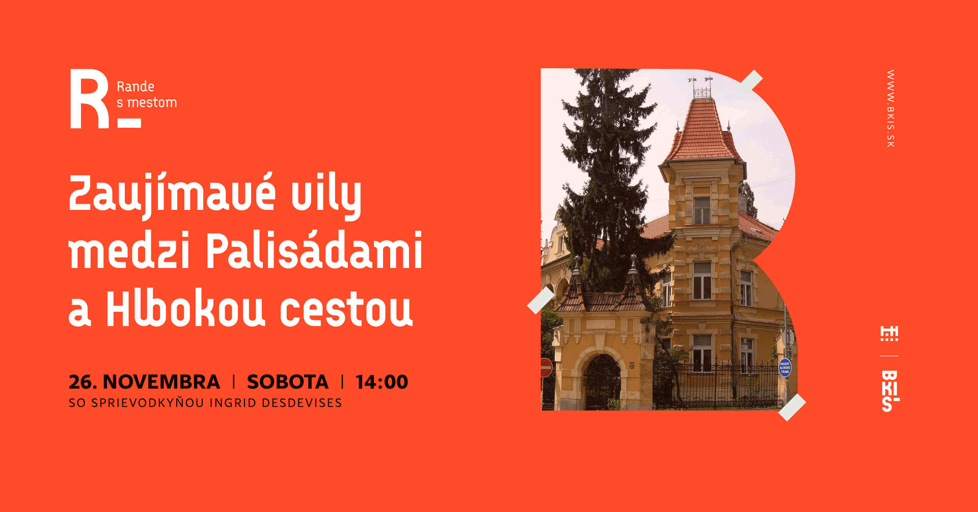 Rande s mestom: Zaujímavé vily medzi Palisádami a Hlbokou cestou