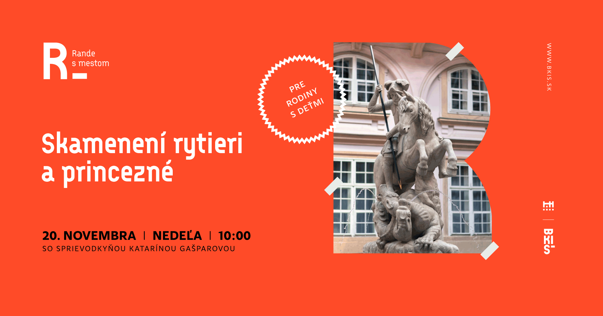 Rande s mestom pre rodiny s deťmi: Skamenení rytieri a princezné Rande s mestom pre rodiny s deťmi: Skamenení rytieri a princezné