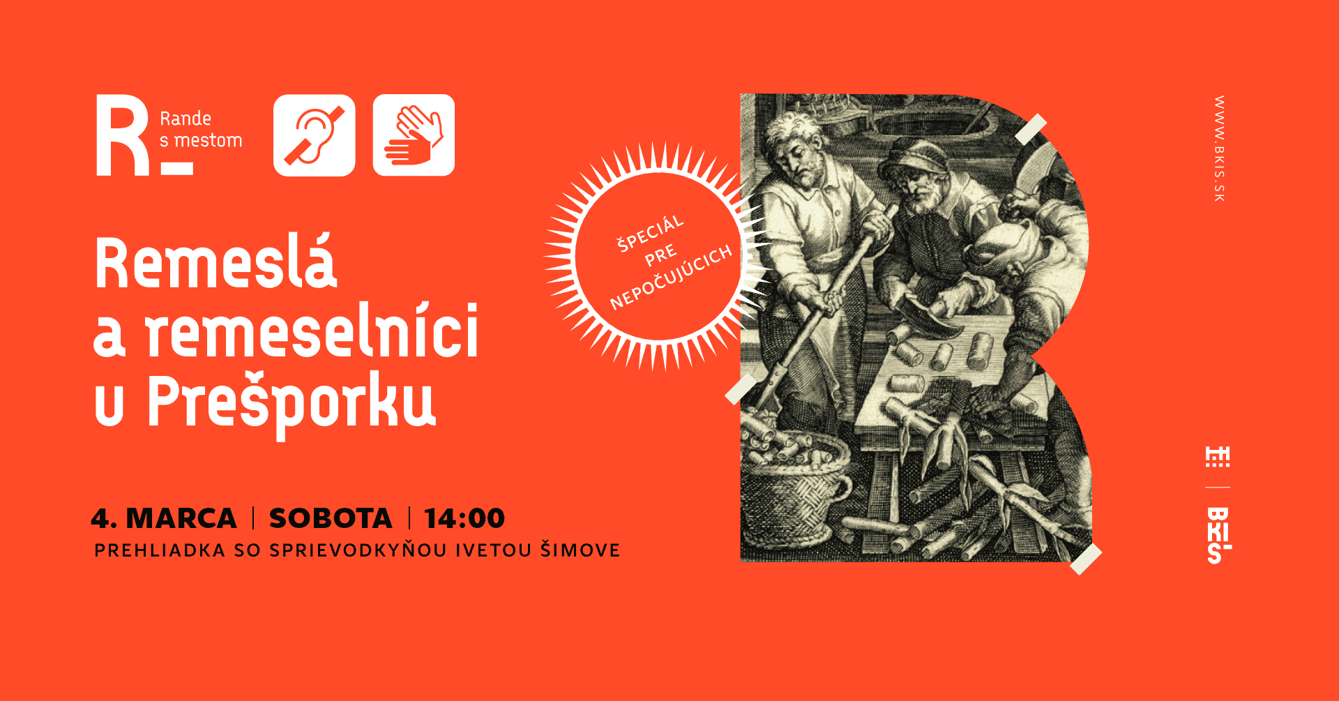 Rande s mestom pre Nepocujucih_Remesla a remeselnici