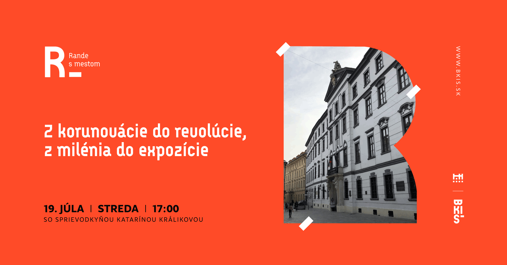 Rande s mestom: Z korunovácie do revolúcie, z milénia do expozície