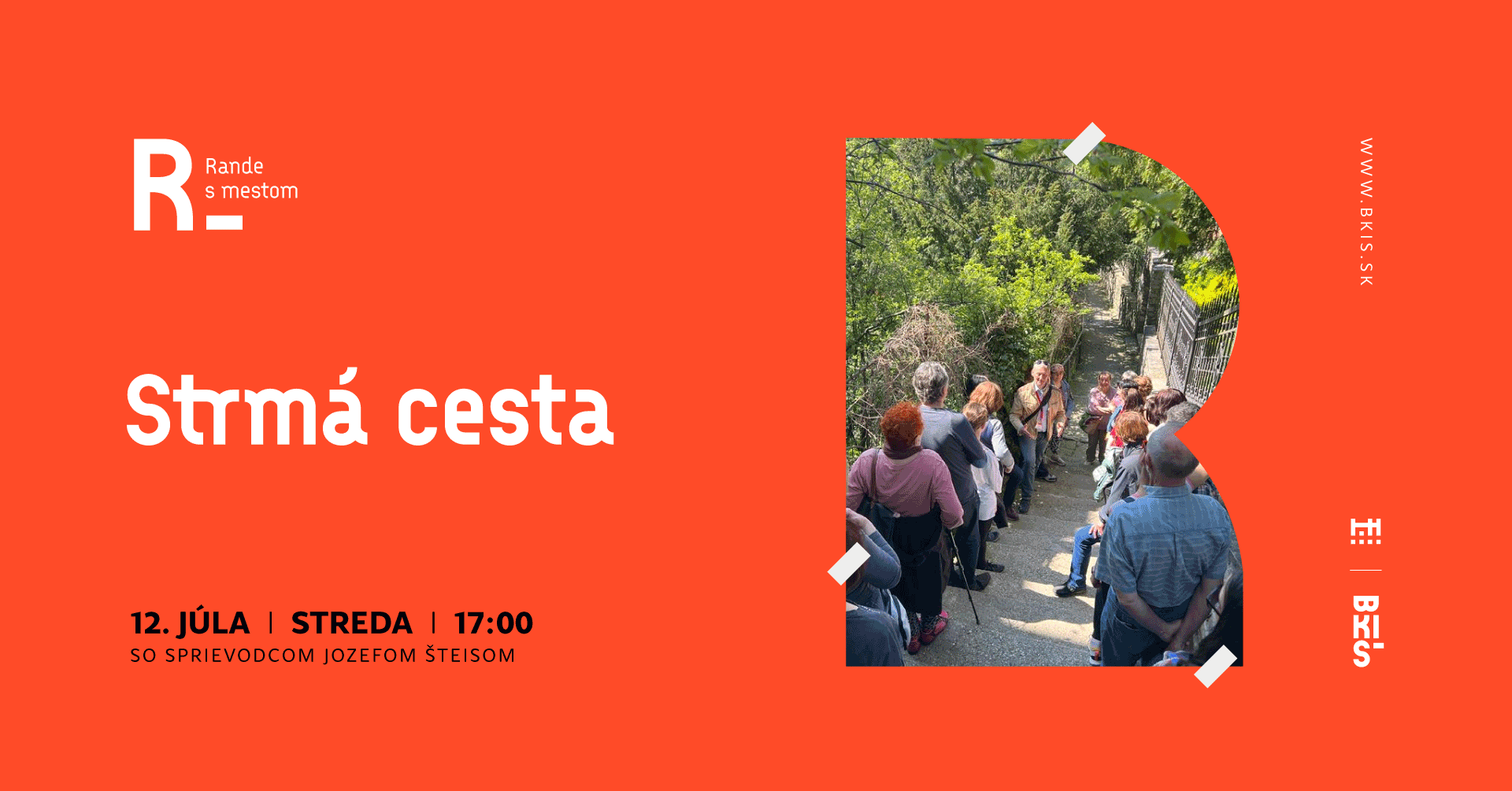 Rande s mestom: Strmá cesta
