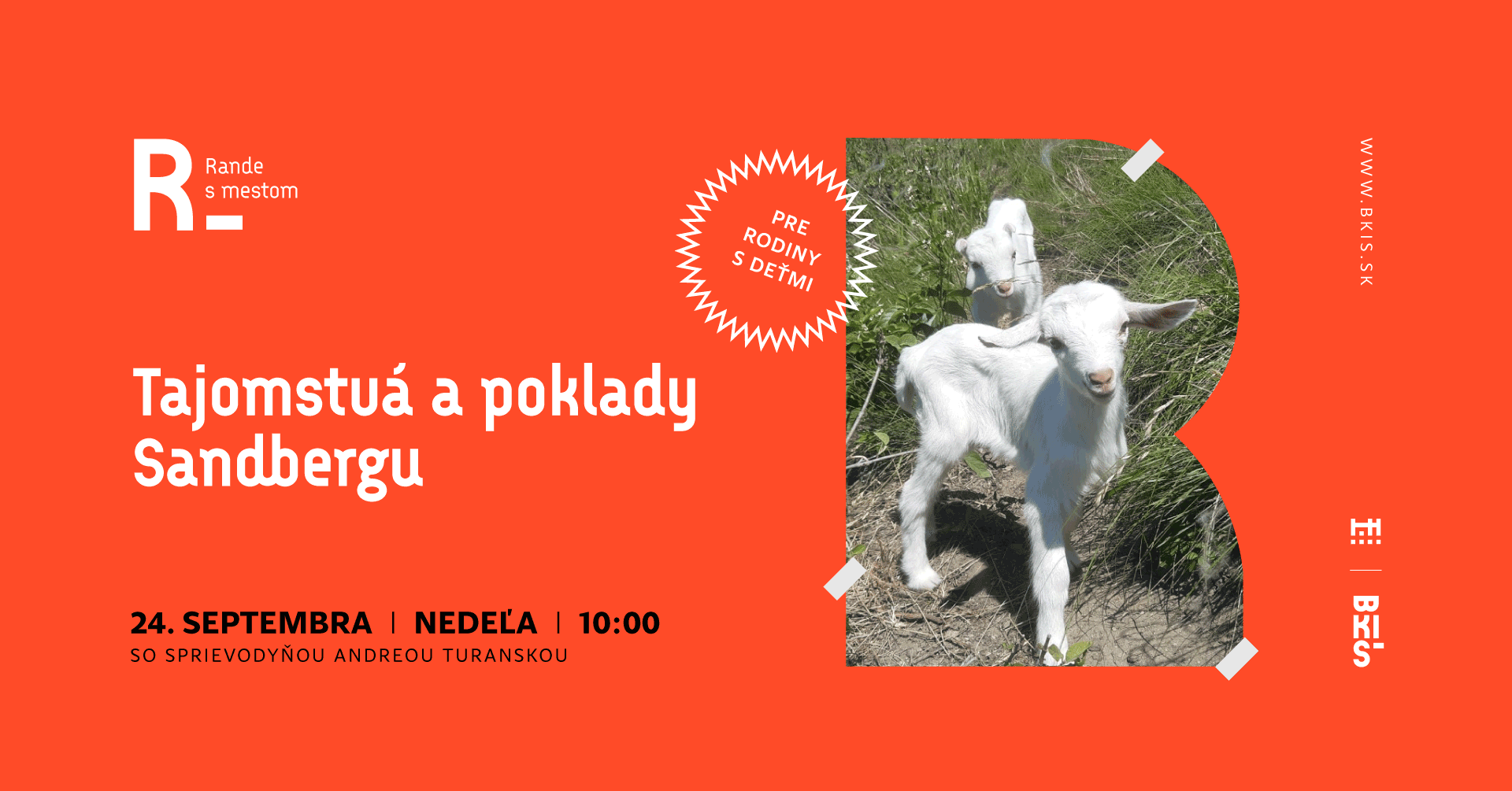 Rande s mestom pre rodiny s deťmi: Tajomstvá a poklady Sandbergu