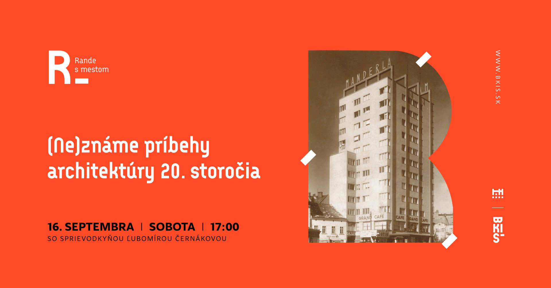 Rande s mestom: (Ne)známe príbehy architektúry 20. storočia