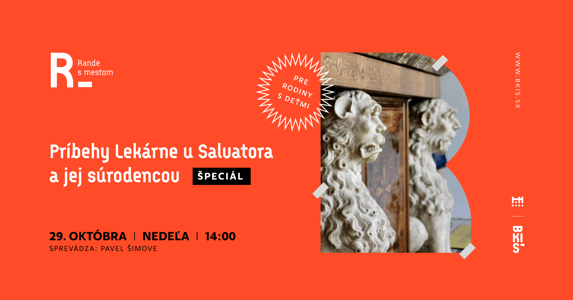 Rande s mestom pre rodiny s deťmi: Príbehy Lekárne U Salvatora a jej súrodencov