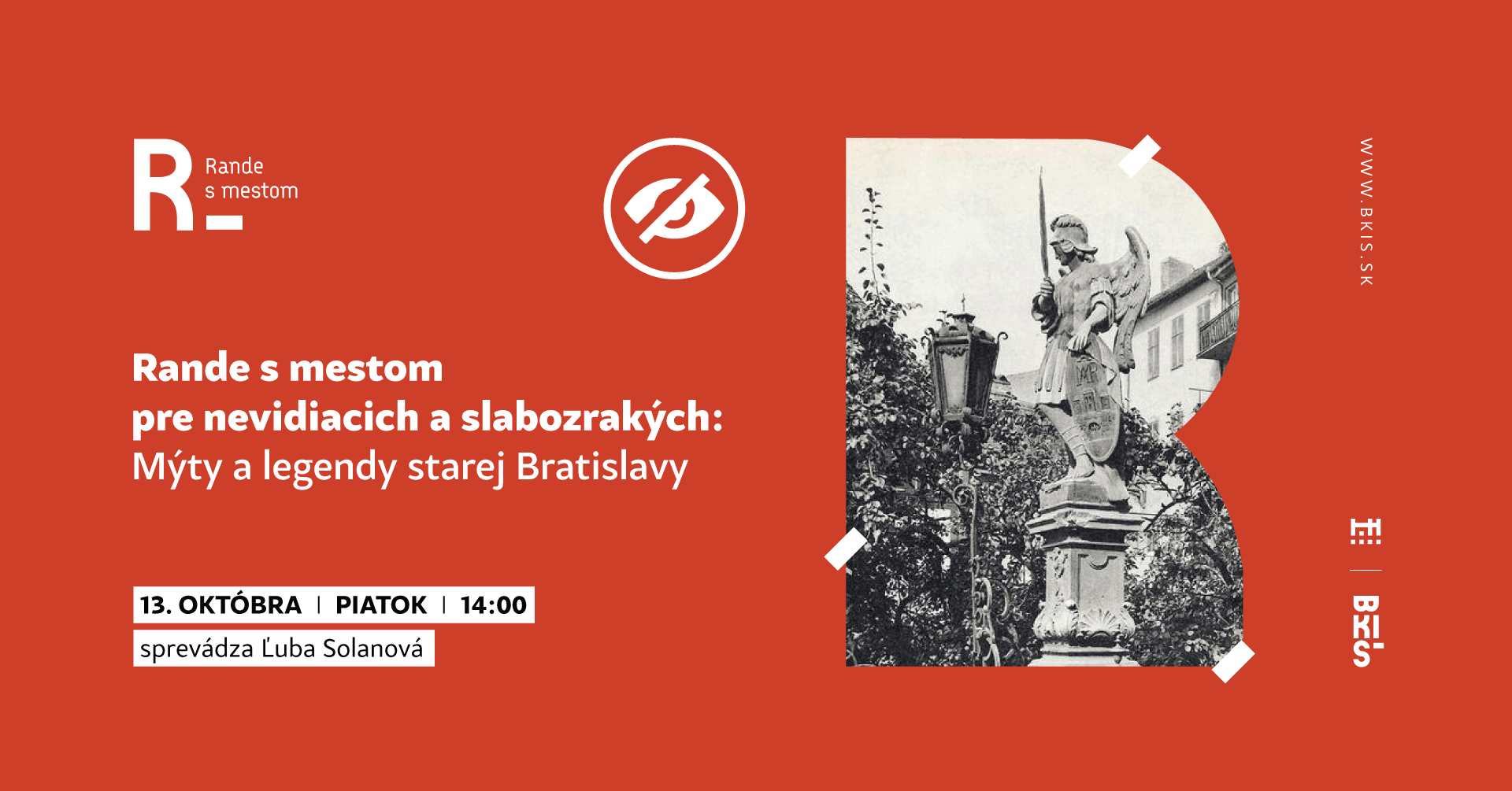 Rande s mestom pre slabozrakých a nevidiacich: Mýty a legendy starej Bratislavy