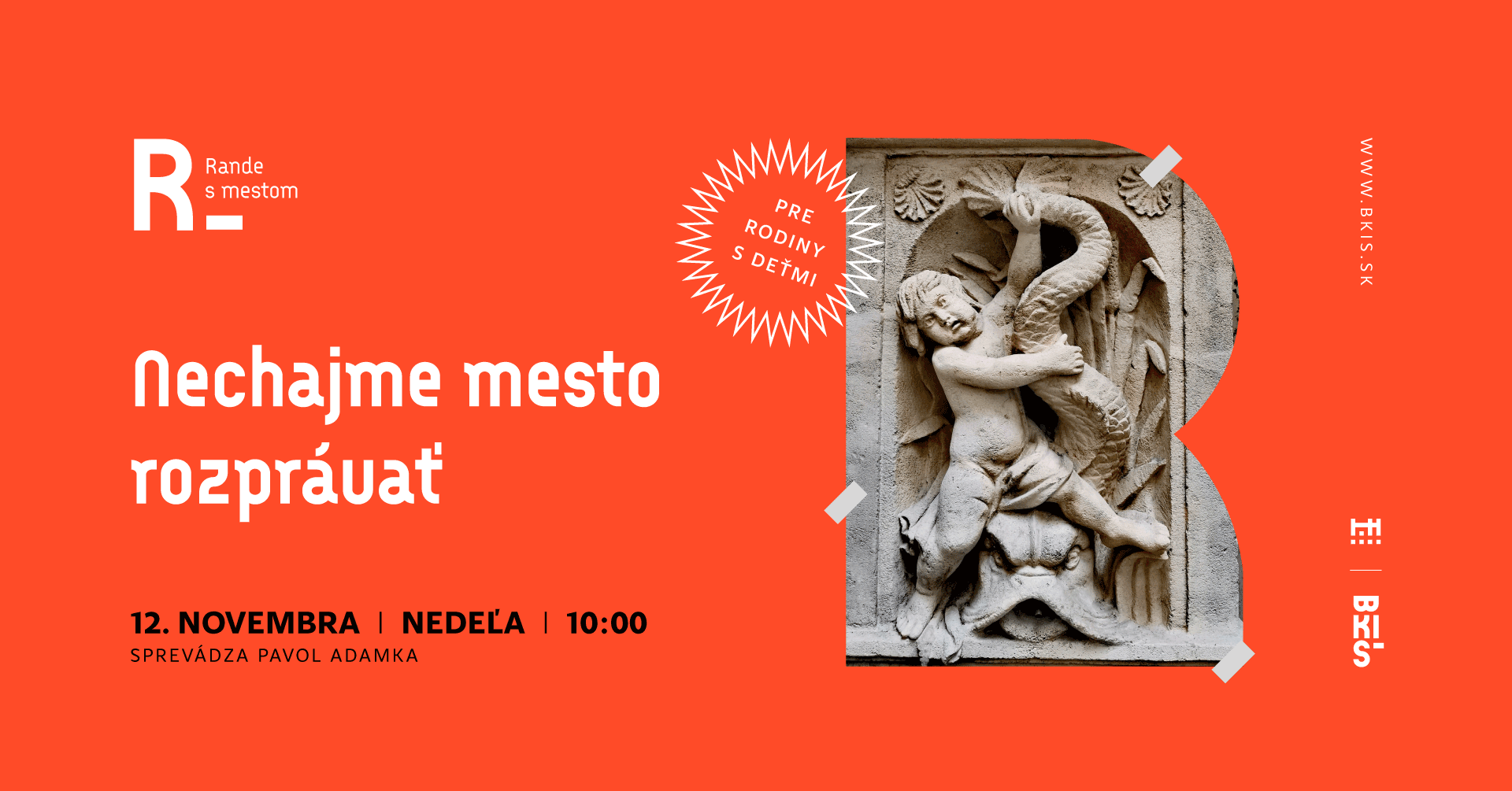 Rande s mestom pre rodiny s deťmi: Nechajme mesto rozprávať