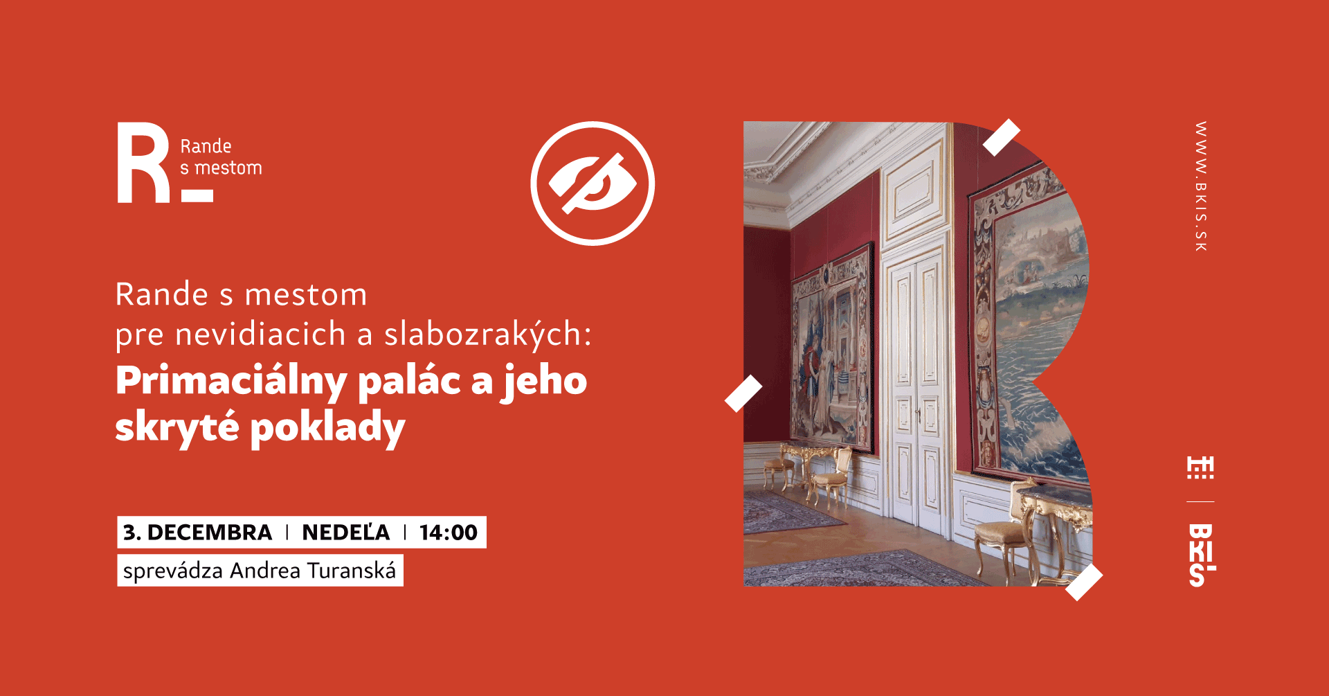 Rande s mestom pre nevidiacich a slabozrakých: Primaciálny palác a jeho skryté poklady