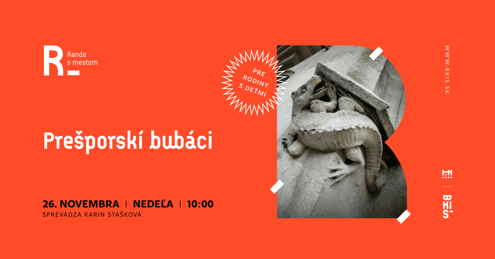 Rande s mestom pre rodiny s deťmi: Prešporskí bubáci