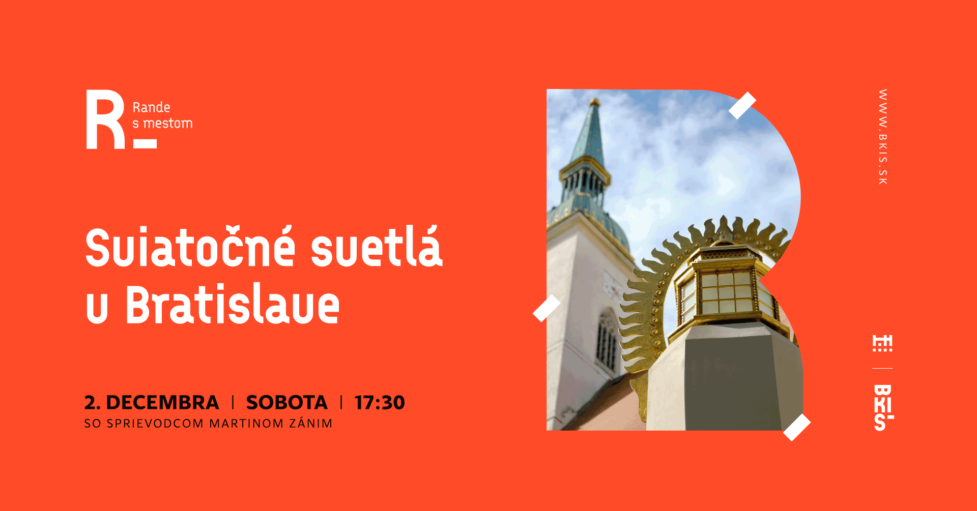 Rande s mestom: Sviatočné svetlá v Bratislave