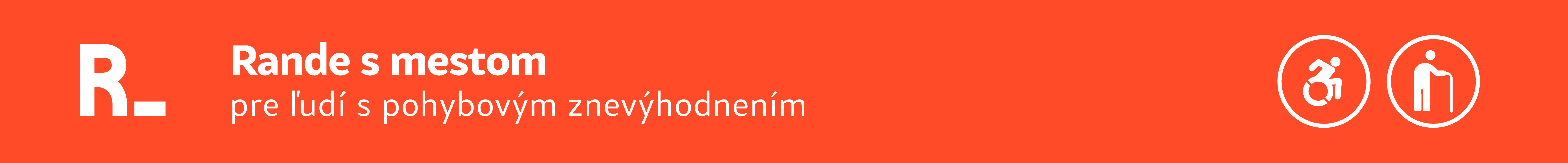 Link na podujatie Rande s mestom pre ľudí s pohybovým znevýhodnením