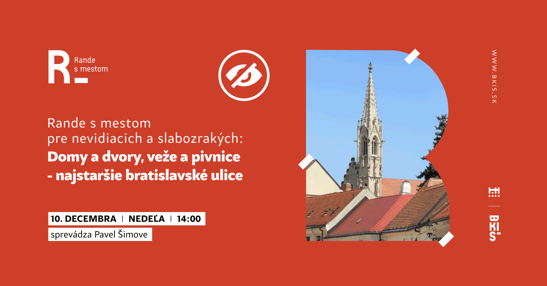 ande s mestom pre nevidiacich a slabozrakých: Domy a dvory, veže a pivnice - najstaršie bratislavské ulice
