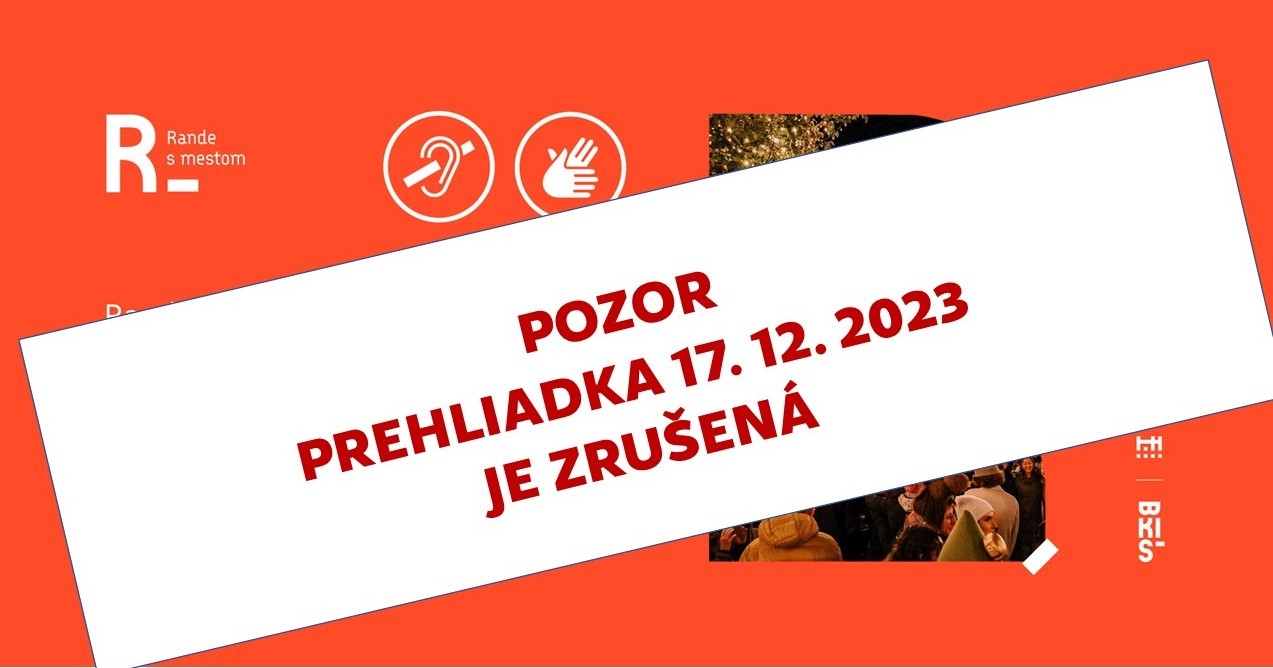 Rande s mestom pre Nepočujúcich: Vianoce v Prešporku