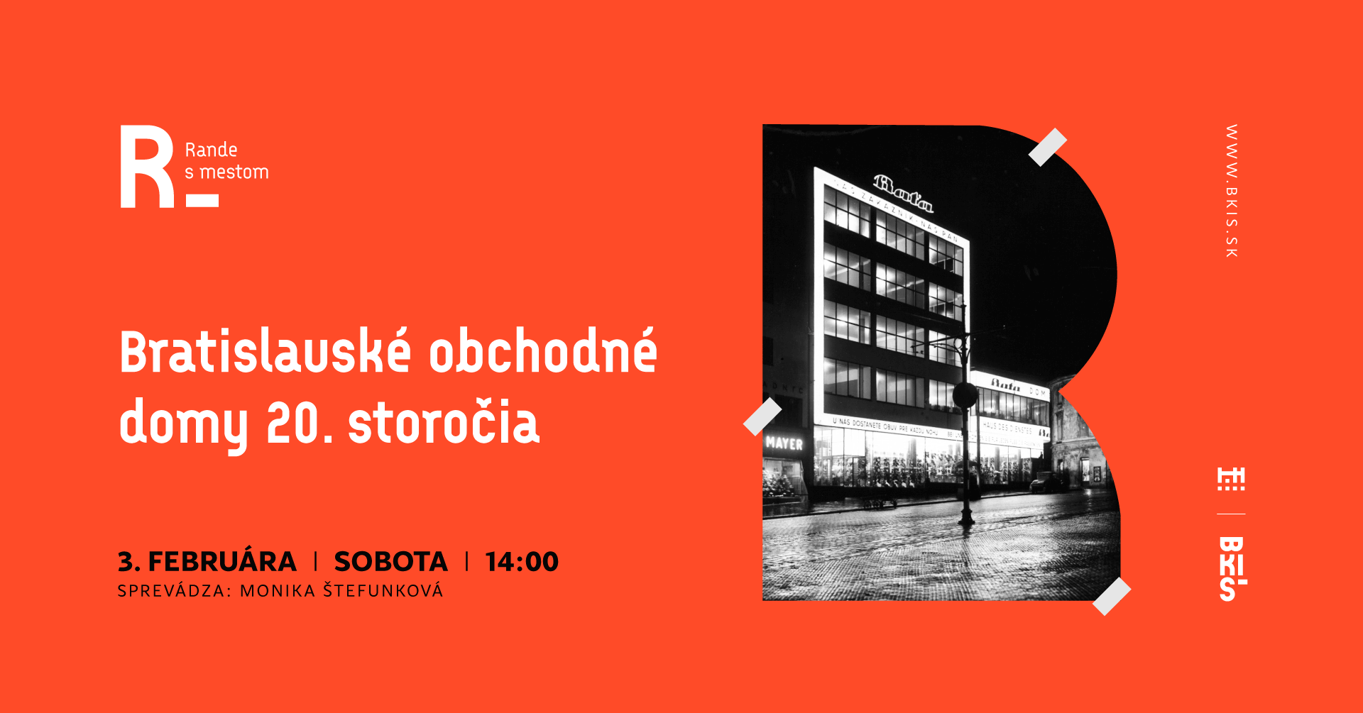 Rande s mestom: Bratislavské obchodné domy 20. storočia