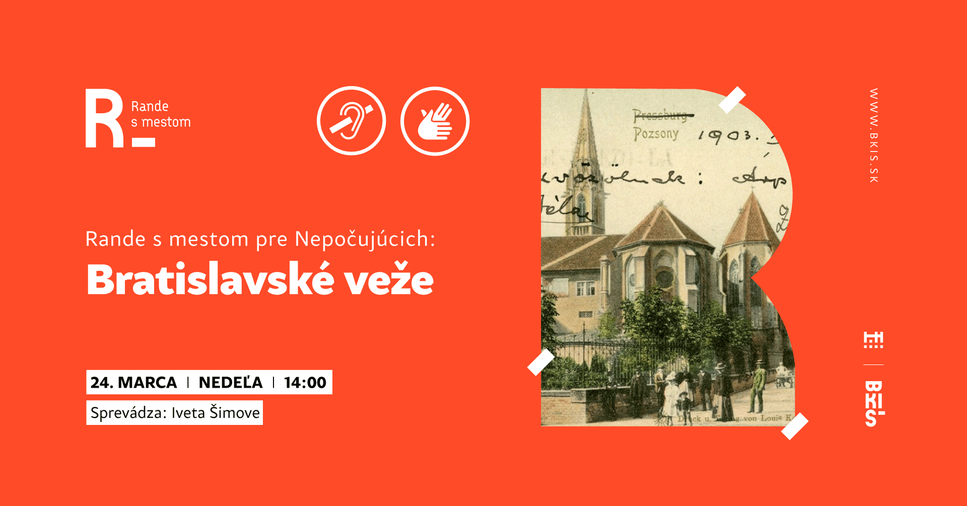 Rande s mestom pre Nepočujúcich: Bratislavské veže